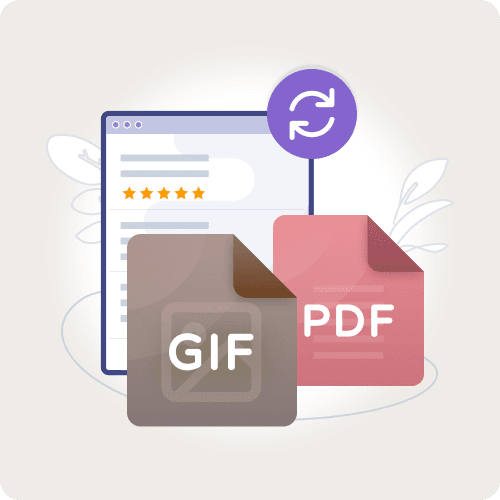 GIF to PDF conversion: clarity and professionalism