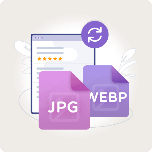 Web optimisation with WEBP